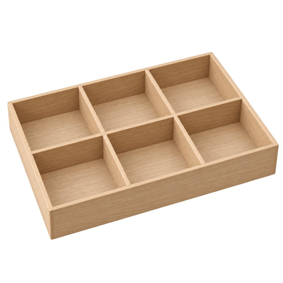 Nido Drawer Divider — isolated storage product