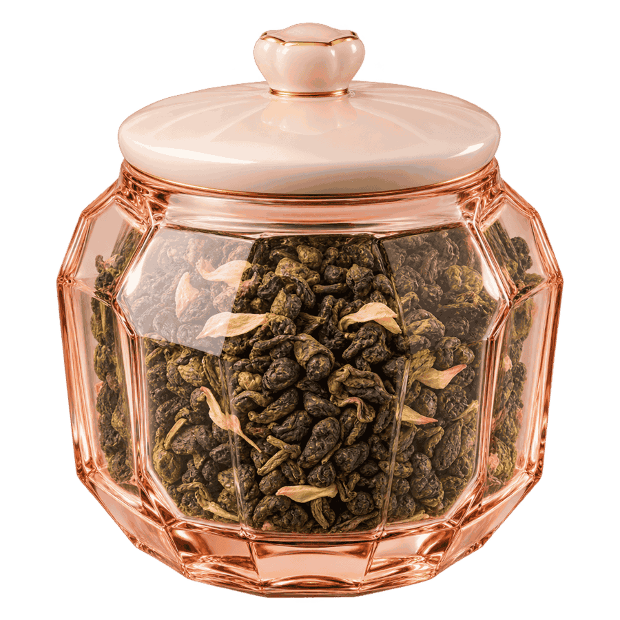 White Peach Oolong Tea in its individual tea package